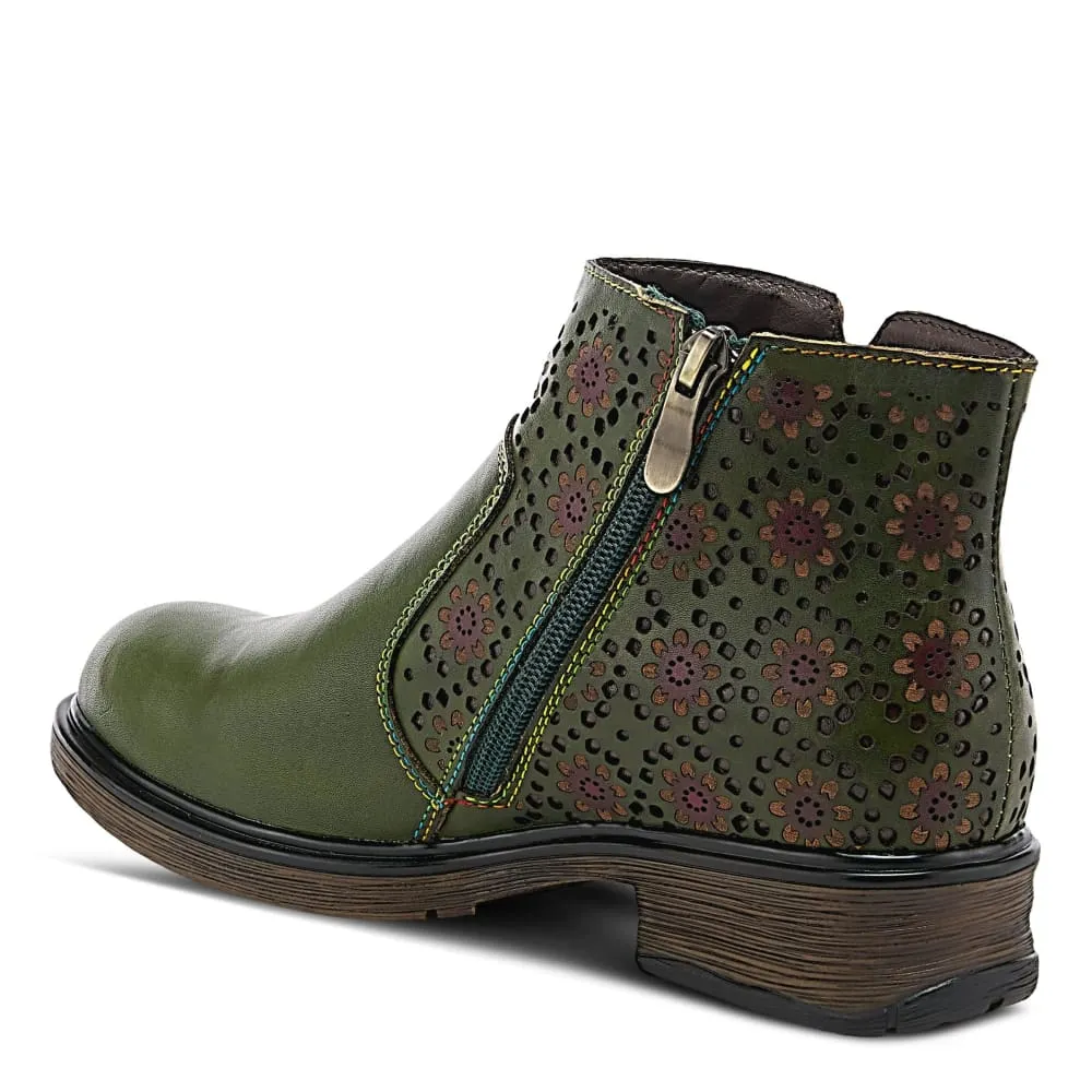 Spring Step Shoes L'Artiste Starisborn Leather Floral Boots