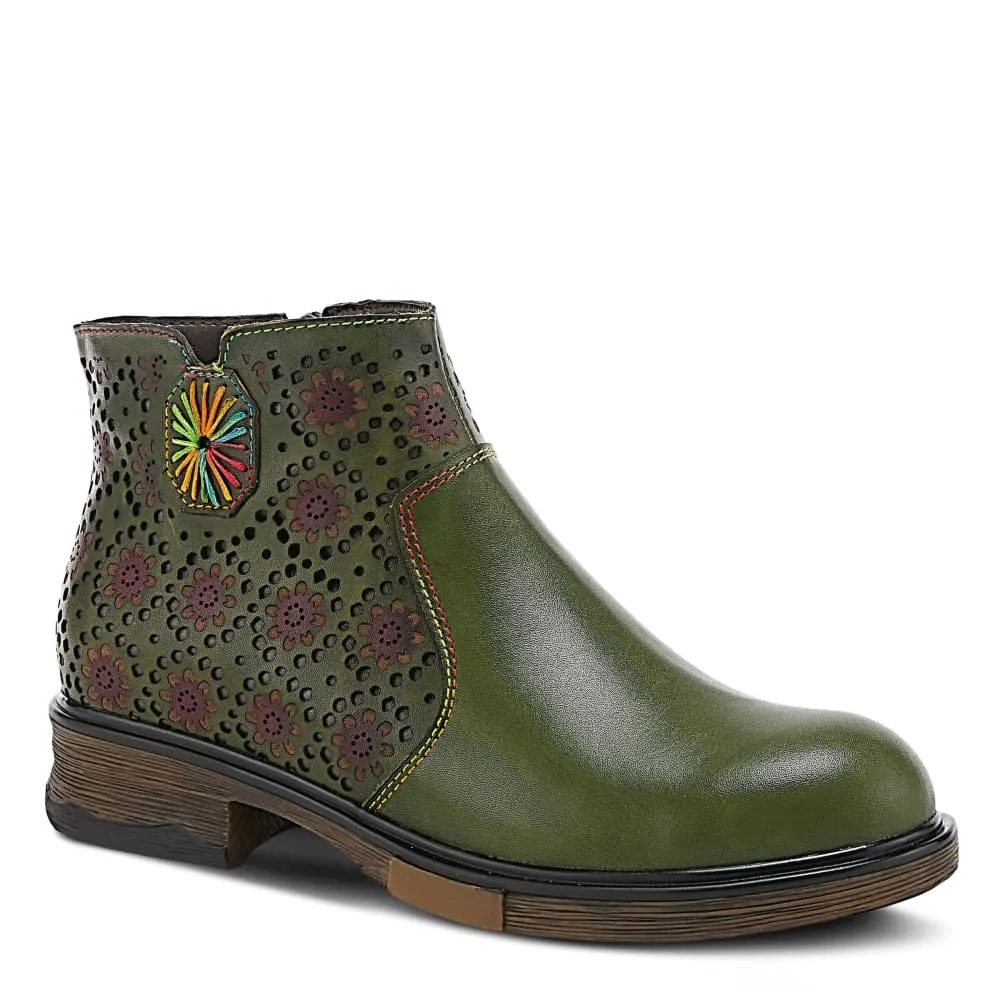 Spring Step Shoes L'Artiste Starisborn Leather Floral Boots