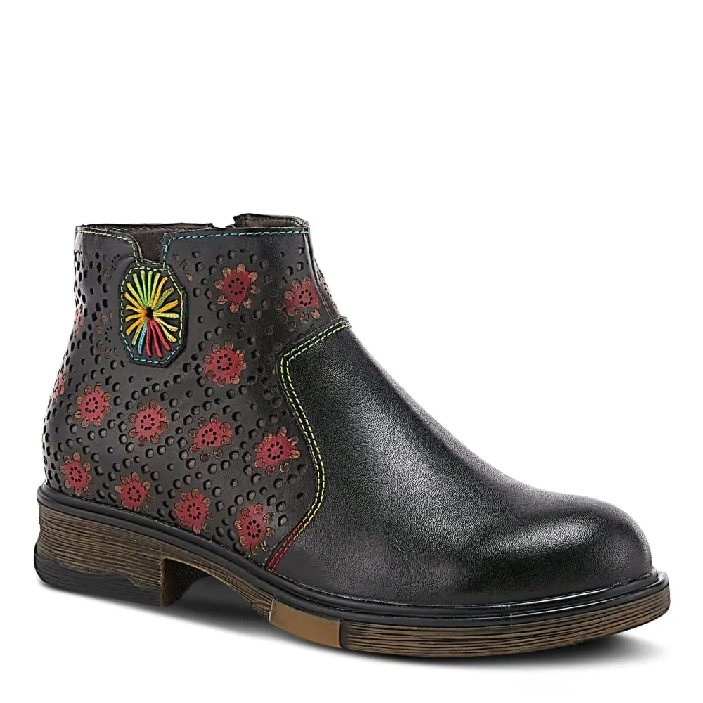 Spring Step Shoes L'Artiste Starisborn Leather Floral Boots