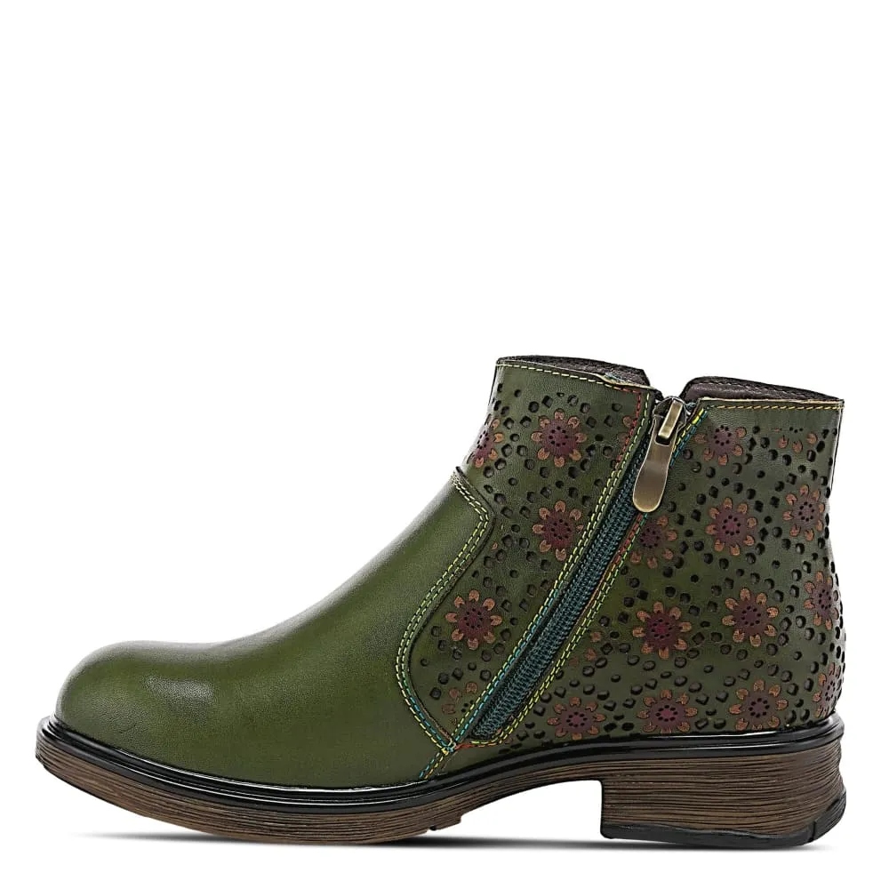 Spring Step Shoes L'Artiste Starisborn Leather Floral Boots