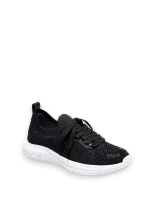 Summer Knit Lace-up Sneakers