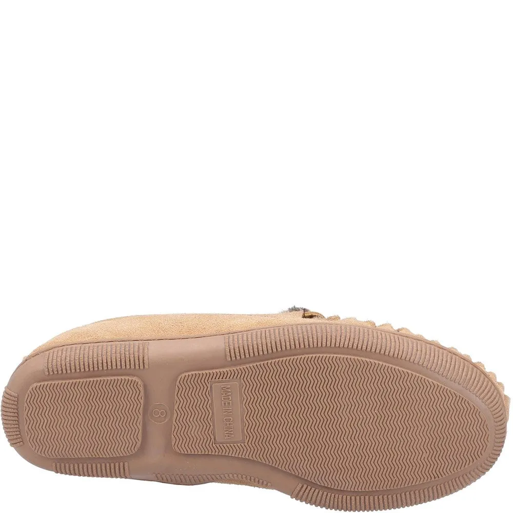 Tan Ace Slippers