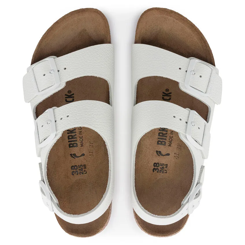 WOMEN'S BIRKENSTOCK MILANO 1025031 COLOR:  WHITE